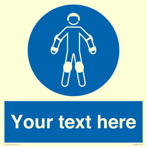 Custom protective roller sport equipment must be worn